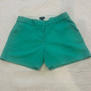 J. Crew green Women's Shorts